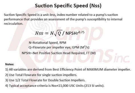 dimensionless specific speed of centrifugal pump|suction specific speed calculator.